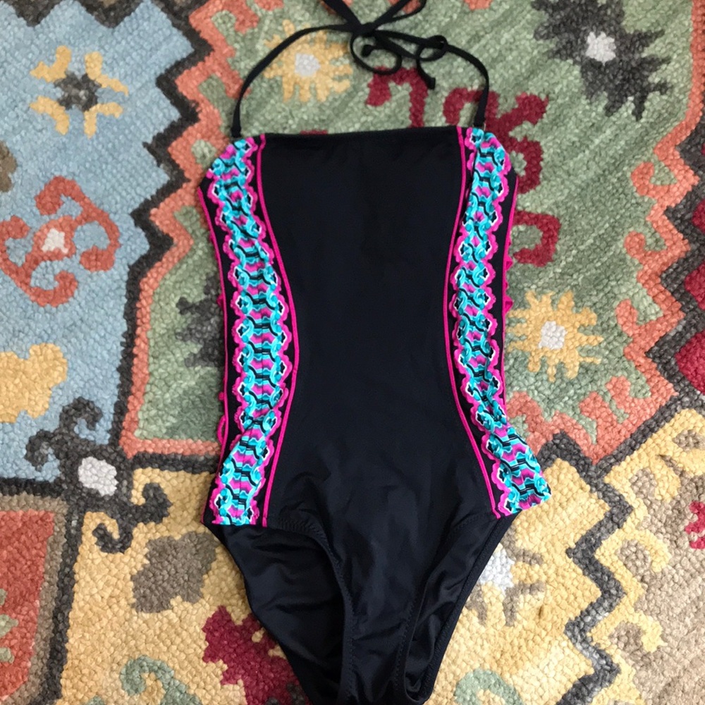 Becca 1 piece with strappy back